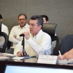 Encabeza AMLO reunión sobre el Tren Maya; Rutilio Escandón presente