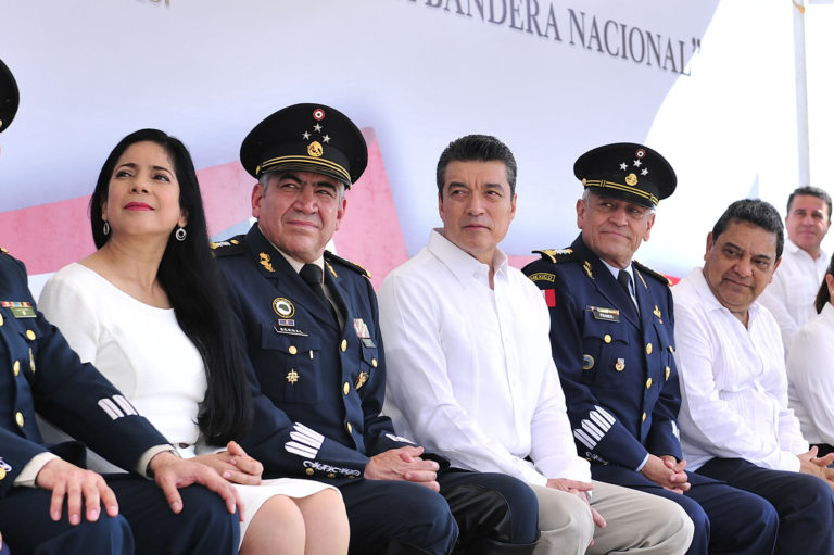 En el Día de la Bandera, Rutilio Escandón llama a la unidad y solidaridad