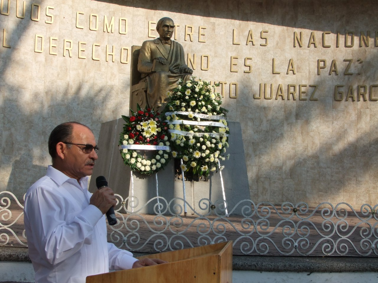 Conmemoración del CCXIII Aniversario del Natalicio de Benito Juárez