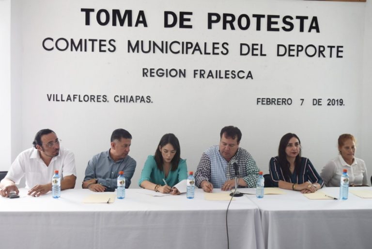 DIRECTORA DEL DEPORTE EN EL ESTADO TOMA PROTESTA A LOS COMITÉS DEPORTIVOS MUNICIPALES