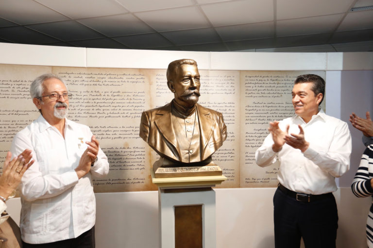 Inaugura Rutilio Escandón la Sala Belisario Domínguez Palencia en Palacio de Gobierno