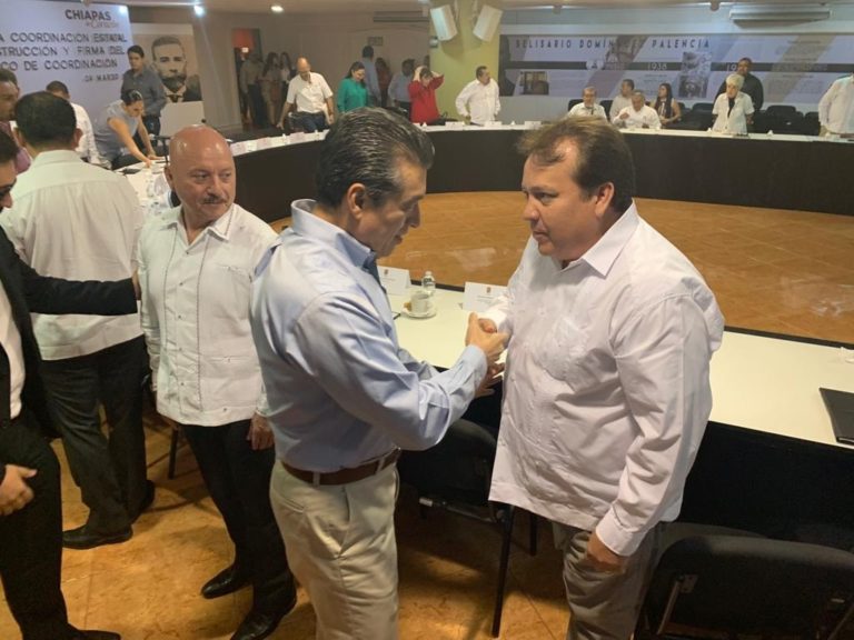 Mariano Rosales Zuarth felicita al gobernador Rutilio Escandón Cadenas por ser el mejor gobernador evaluado del país