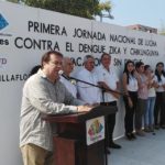 Mariano Rosales Zuarth encabeza arranque de la Jornada Nacional de la Lucha contra el dengue, chinkunguya y zika