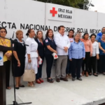 Colecta Nacional Cruz Roja Mexicana. Se lleva acabo en el Parque Central de Villaflores