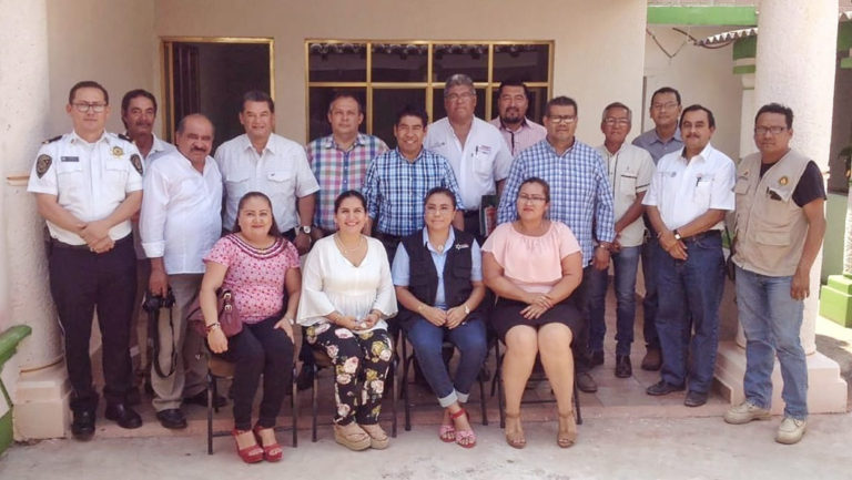 Coordinan trabajos delegaciones de Gobierno, en Cintalapa