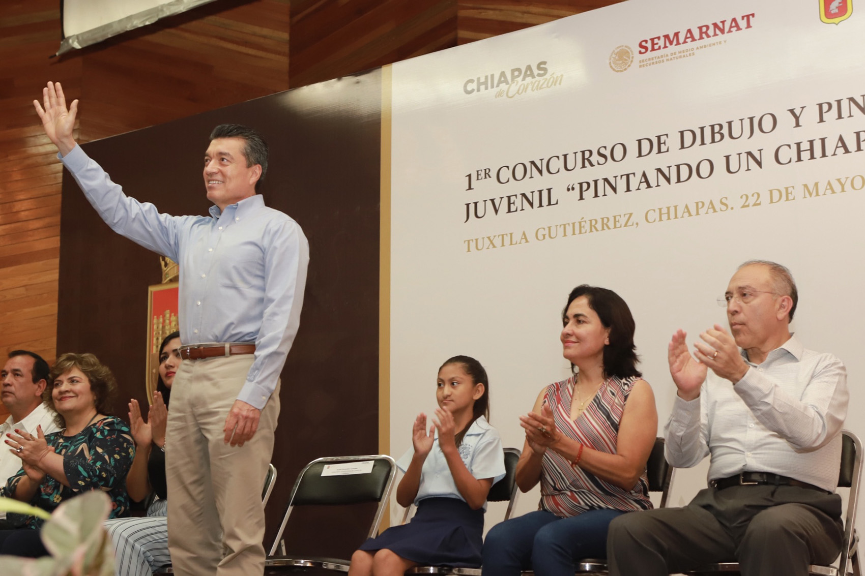 Rutilio destaca participación de la niñez y la juventud para lograr un Chiapas sin violencia