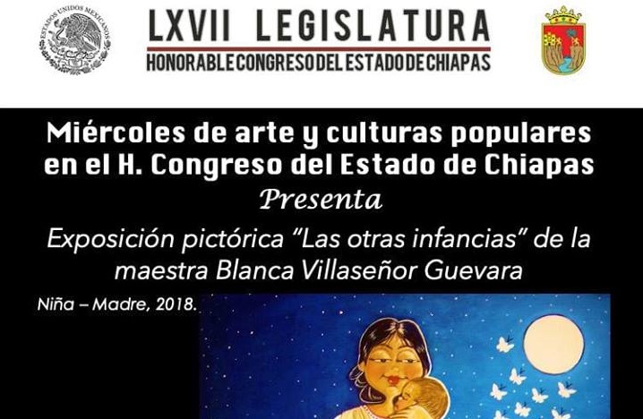 Exposición pictórica «Las otras infancias» en el Congreso del Estado