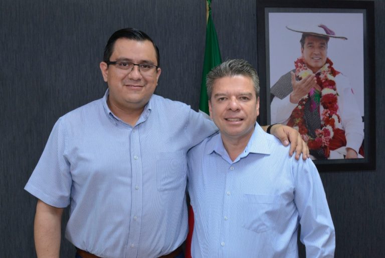 Se reúne Ismael Brito con el delegado federal de Programas Integrales de Desarrollo en Chiapas