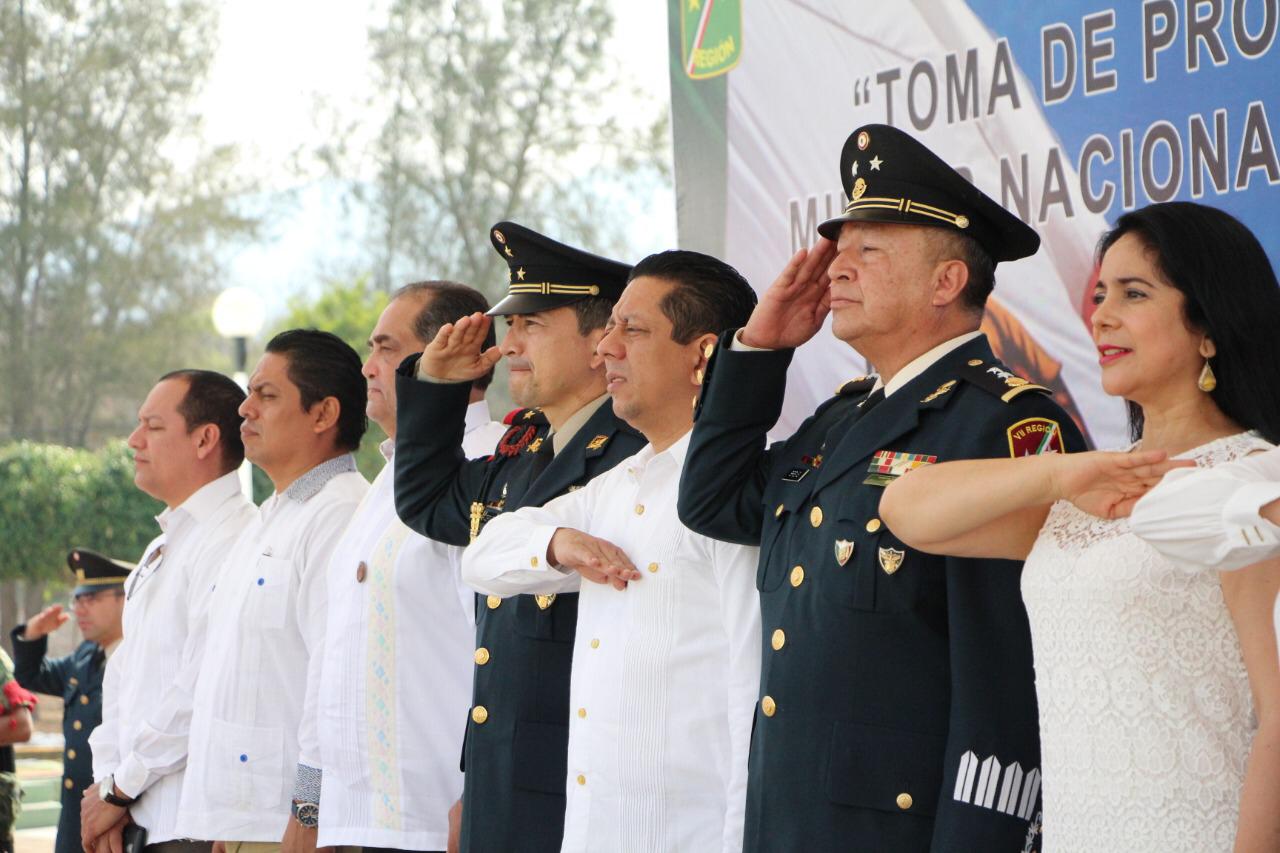 Reconoce Chiapas visión estratégica del Ejército en tareas de seguridad y emergencia: Llaven Abarca