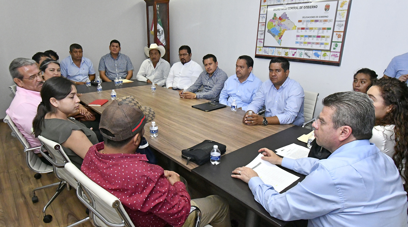 Reitera Ismael Brito trabajo en equipo con alcaldes  para el progreso de Chiapas