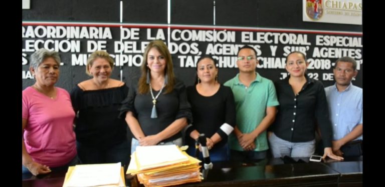 Sesión Extraordinaria de la Comisión Electoral Especial VALIDAN CUMPLIMIENTO DE REQUISITOS PARA DELEGADOS, AGENTES Y SUB AGENTES MUNICIPALES DE TAPACHULA