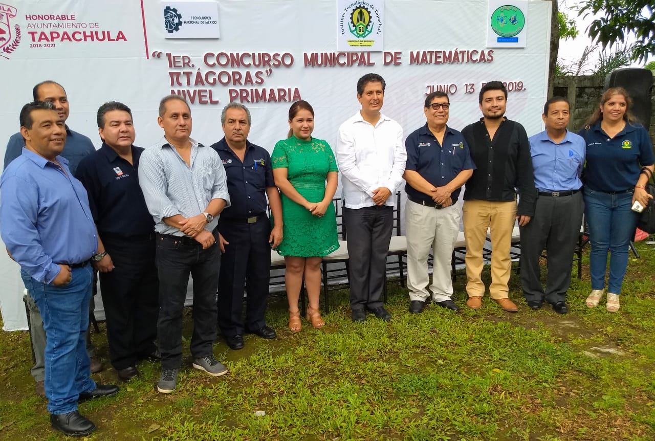 Ayuntamiento e Instituto Tecnológico de Tapachula… REALIZAN CON ÉXITO PRIMER CONCURSO MUNICIPAL DE MATEMÁTICAS “PITÁGORAS”