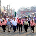 Seguiremos sembrando confianza y tranquilidad para Villaflores dijo Rosales Zuarth en el desfile del día del trabajo