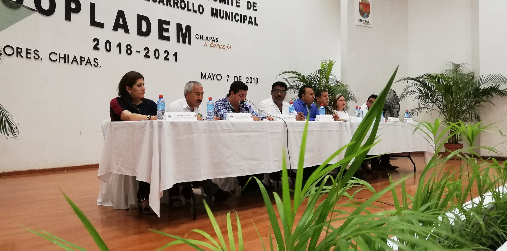 En Villaflores se realiza la segunda reunión plenaria del Comité de Planeación para el Desarrollo Municipal