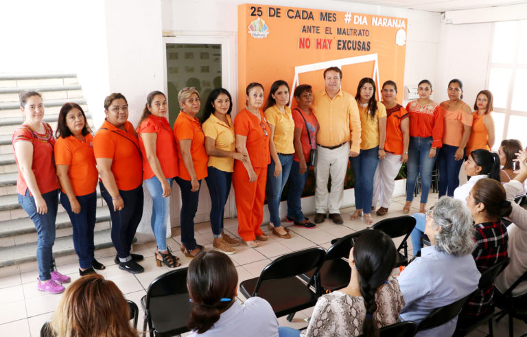 Mariano Rosales conmemora el Día Naranja en Villaflores