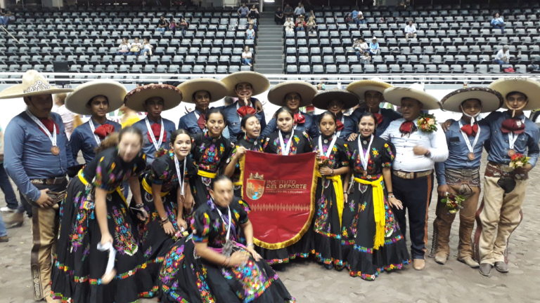 Bronces para Escaramuzas y Charros en la final de la Olimpiada y Nacional Juvenil 2019