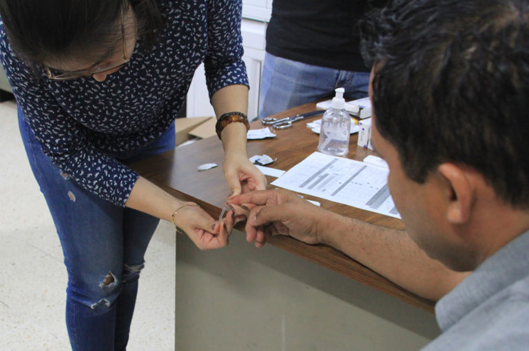 SSyPC realiza campaña de salud prostática en el Instituto de Formación Policial