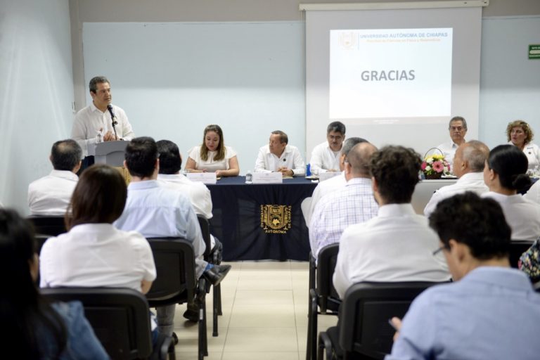 Distinguen la calidad académica y la vinculación internacional a la Facultad de Ciencias en Física y Matemáticas de la UNACH