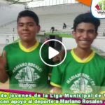 Mariano Rosales apoya el deporte en jóvenes de Villaflores