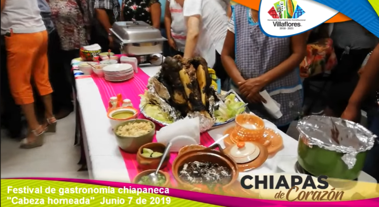 Festival de la gastronomía chiapaneca en Villaflores