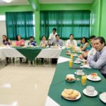 Se reúne el rector de la UNACH, Carlos F. Natarén Nandayapa, con la comunidad del Instituto de Biociencias