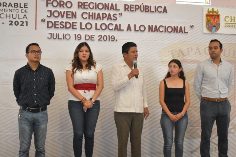 INICIA EN TAPACHULA EL “FORO REGIONAL REPÚBLICA JOVEN CHIAPAS”