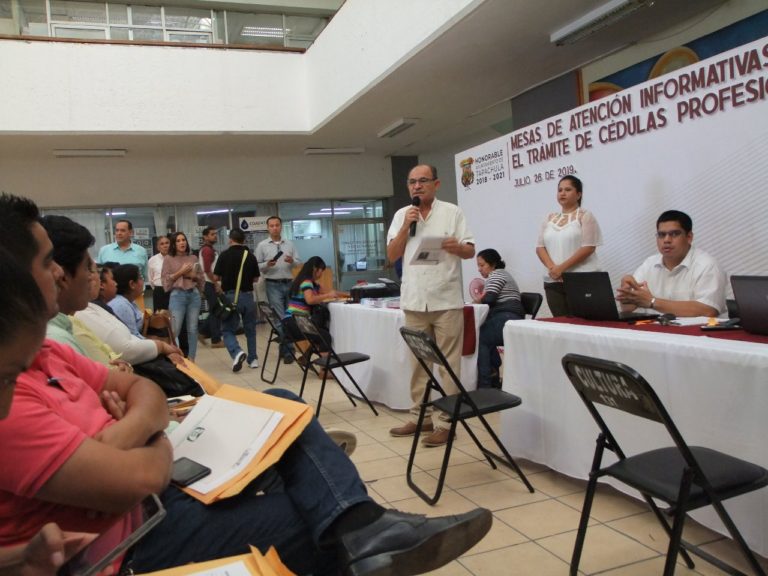 ALREDEDOR DE 500 CÉDULAS PROFESIONALES HAN SIDO TRAMITADAS EN BENEFICIO DE JÓVENES UNIVERSITARIOS