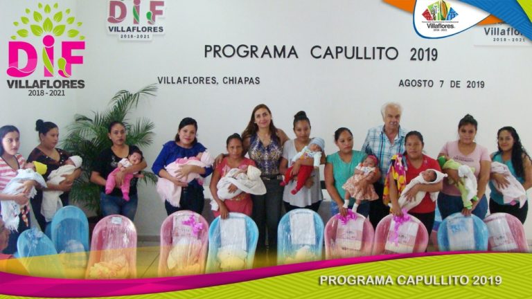 ENTREGA DIF MUNICIPAL DE VILLAFLORES PAQUETES DEL PROGRAMA “CAPULLITO”