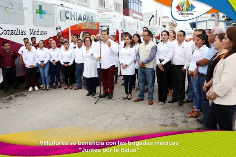 Villaflores se beneficia con las brigadas médicas «juntos por la salud»