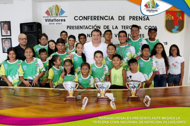 Villaflores organiza la Tercera Copa Estatal de Natación