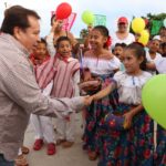 En el ejido 30 de noviembre el alcalde Mariano Rosales hace entrega del treceavo parque del Programa de Recuperación y Embellecimiento de Espacios Públicos.