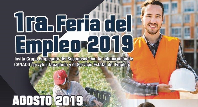 1ra. Feria del Empleo 2019 en Tapachula