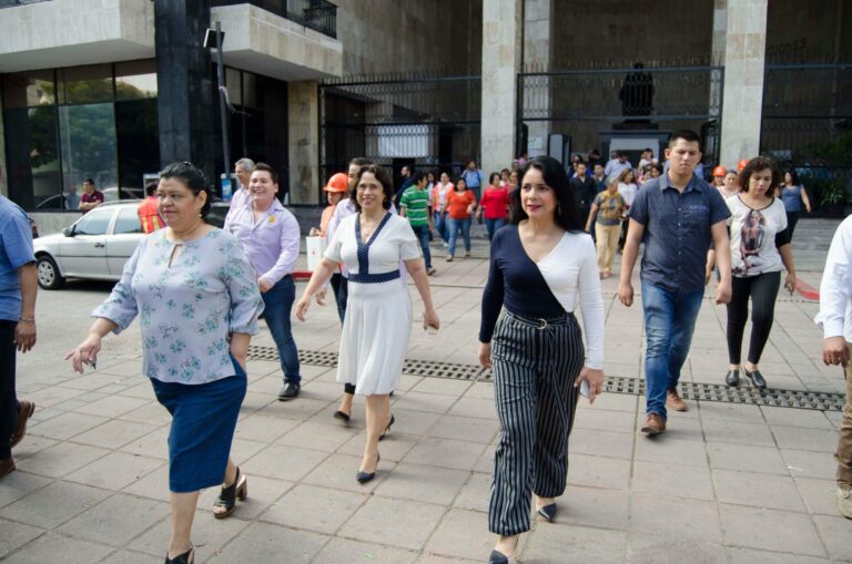 Con éxito, participa Congreso del Estado en Simulacro Nacional de Sismo 2019