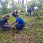 EFECTÚAN CAMPAÑA DE REFORESTACIÓN EN EL PARQUE DEL CAFÉ