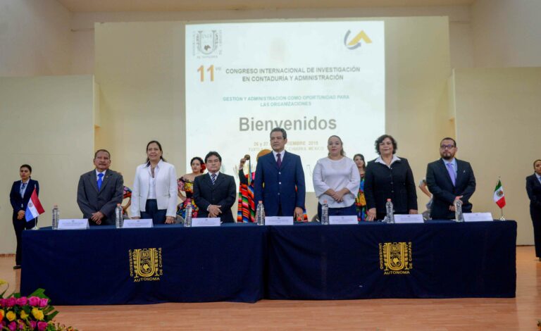 Inauguran Congreso Internacional de Contaduría y Administración en la UNACH