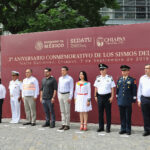 Encabeza Rutilio Escandón acto conmemorativo del segundo aniversario del sismo de 2017