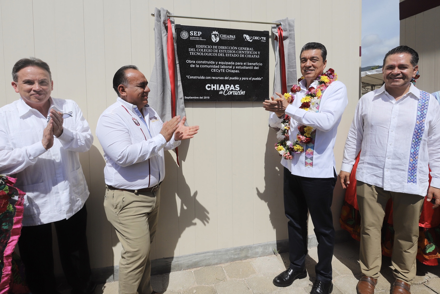 Inaugura Rutilio Escandón nuevas oficinas centrales del CECyTE Chiapas