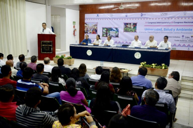 Fue UNACH sede del IV Congreso Internacional y VI Congreso Nacional Universidad, Salud y Ambiente