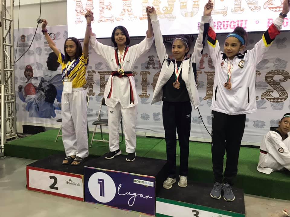 Cintia Zenteno es convocada para el equipo mexicano de taekwondo