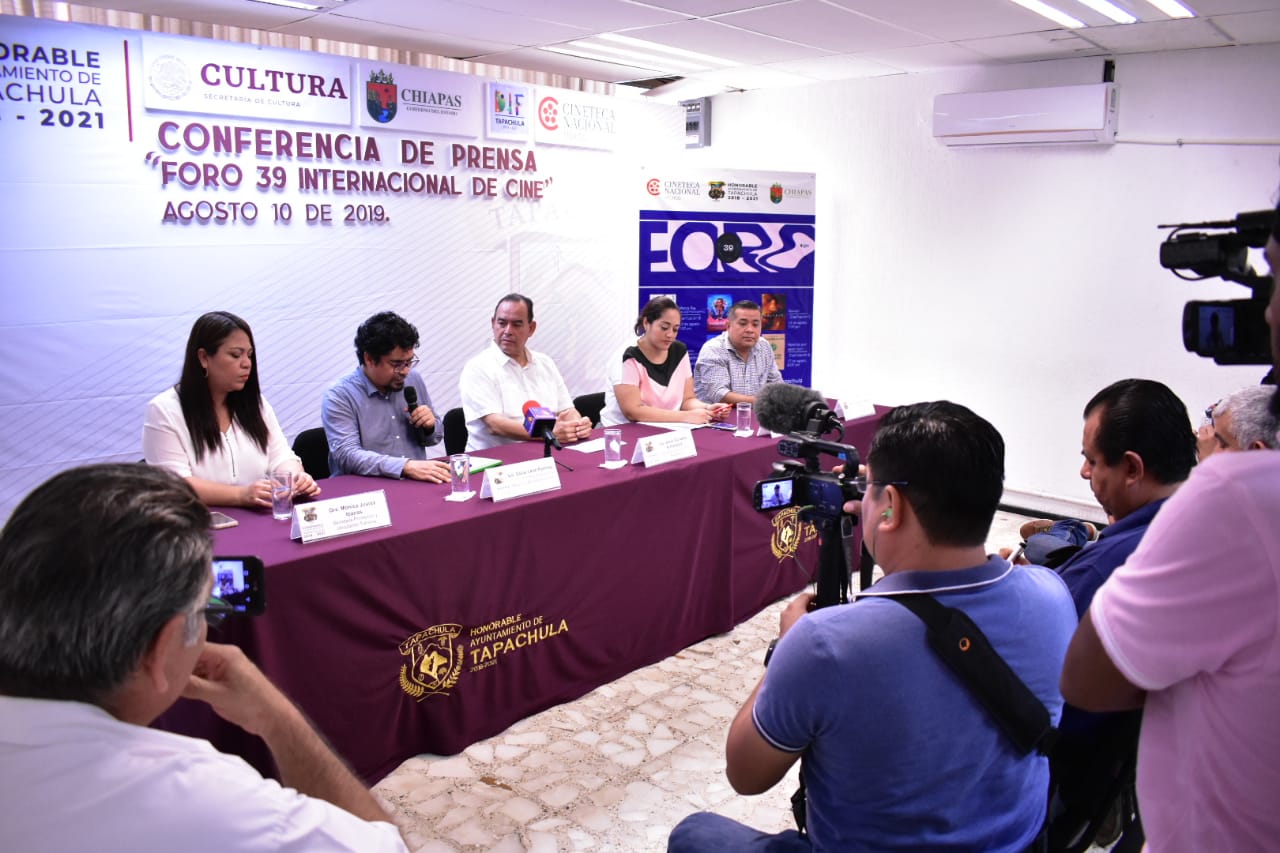 Muestra Internacional de cine llega  a Tapachula.