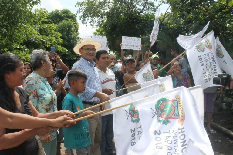 Se construyen obras para mejorar la calidad de vida de los Tapachultecos: Gurría Penagos