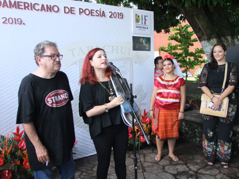 INICIÓ EL FESTIVAL MESOAMERICANO DE POESÍA 2019, CON LA PRESENCIA DEL ESCRITOR Y DIRECTOR DEL FONDO DE CULTURA ECONÓMICA, PACO IGNACIO TAIBO II