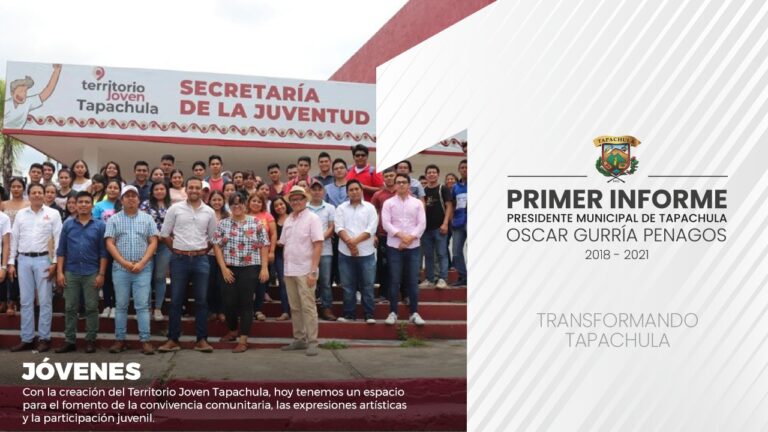 Transformando Tapachula ¡Primer Informe!