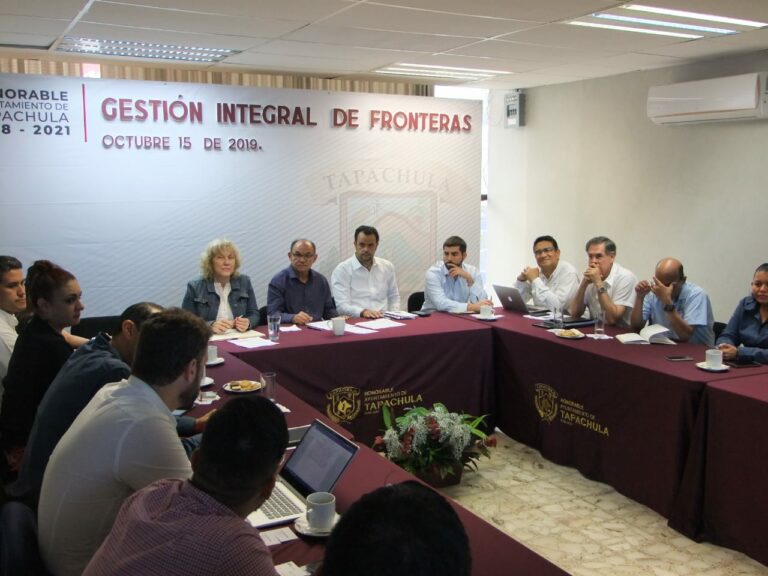 EDIL ÓSCAR GURRÍA PARTICIPA EN REUNIÓN DE GESTIÓN INTEGRAL DE FRONTERAS