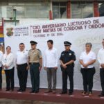 Con la presencia de autoridades civiles y militares… AYUNTAMIENTO CONMEMORA EL CXCI ANIVERSARIO LUCTUOSO DE FRAY MATÍAS DE CÓRDOVA