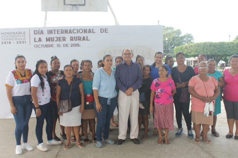 EL PRESIDENTE MUNICIPAL, DR. ÓSCAR GURRÍA PENAGOS, ASISTE A CONMEMORACIÓN DEL DIA INTERNACIONAL DE LA MUJER RURAL EN EJIDO ÁLVARO OBREGÓN