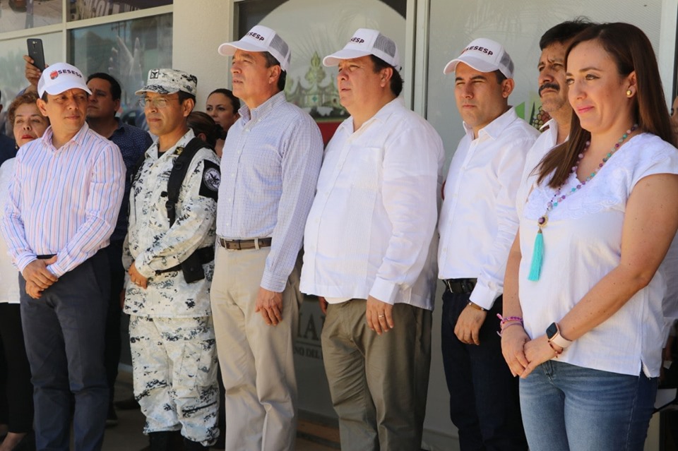 El gobernador Rutilio Escandón Cadenas puso en marcha el Centro de Control, Comando, Comunicación y Cómputo Inteligente (C4i) de Villaflores