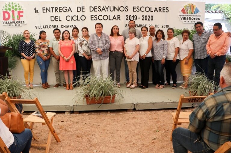 En Villaflores se hizo la 1a entrega de desayunos escolares del ciclo escolar 2019-2020