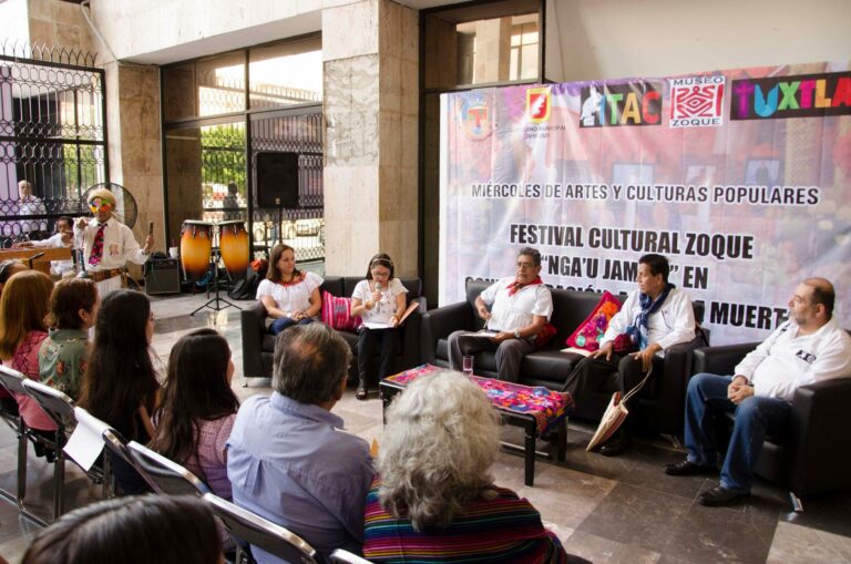 Realizan muestra tradicional de cultura Zoque en Congreso del Estado