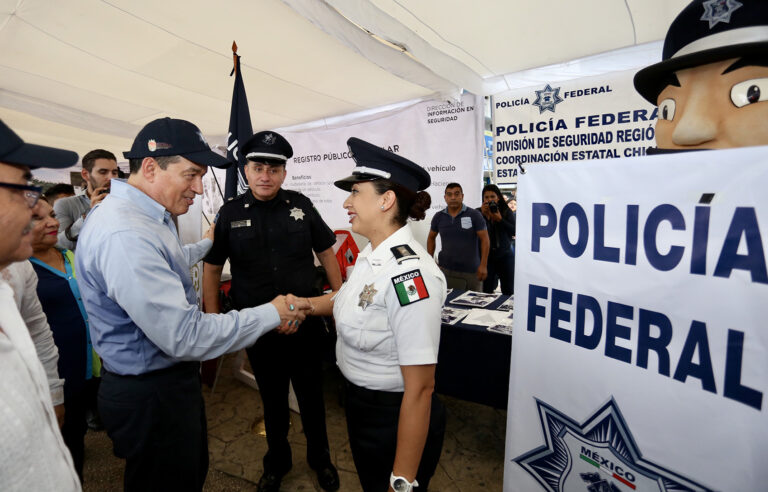 Inaugura Rutilio Escandón Feria de Seguridad y Justicia en Tapachula